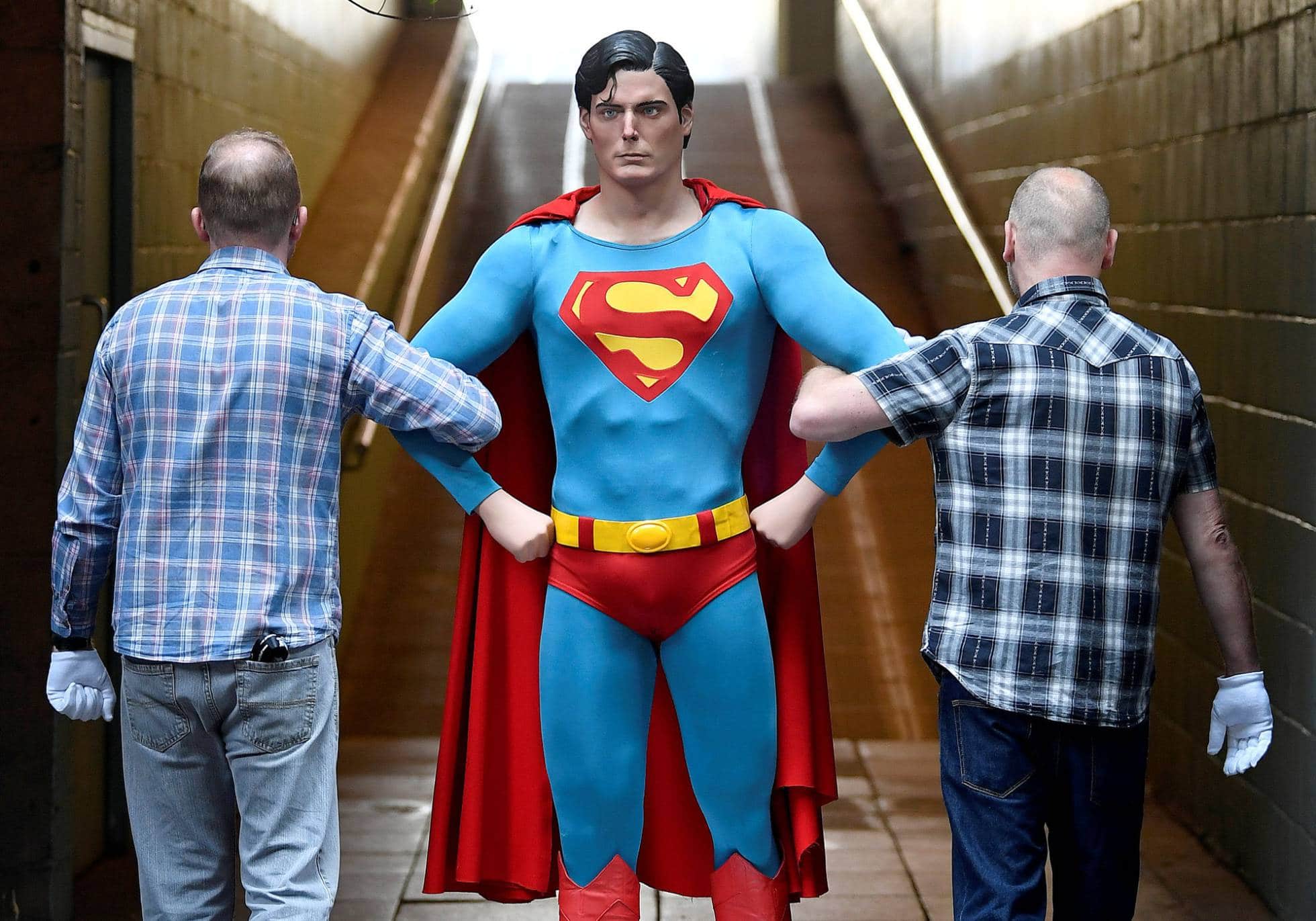 Superman al sótano